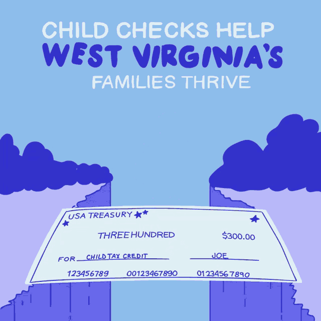 Child Checks Help West Virginias Families Thrive Checks GIF - Child Checks Help West Virginias Families Thrive Checks Families GIFs