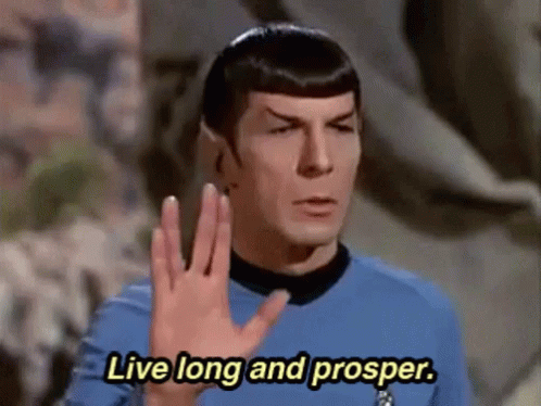 Live Long And Prosper Spock GIF - Live Long And Prosper Spock Star Trek GIFs