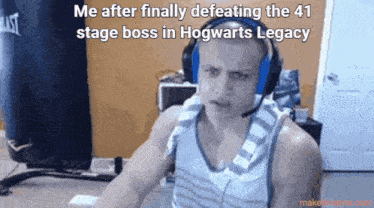 Me After Finally Defeating The 41 Level Boss In Hogwarts Legacy Harry Potter GIF - Me After Finally Defeating The 41 Level Boss In Hogwarts Legacy Hogwarts Harry Potter GIFs