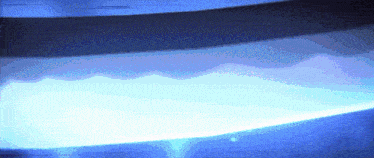 a blue background with a few white lines