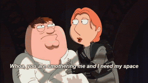 peter griffin and lois griffin from family guy