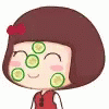 Cute Kawaii GIF - Cute Kawaii Cucumber GIFs
