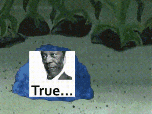 a picture of a man with the word true written on it