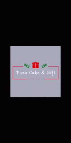 Puza Cake And Gift Present GIF - Puza Cake And Gift Present Gift GIFs