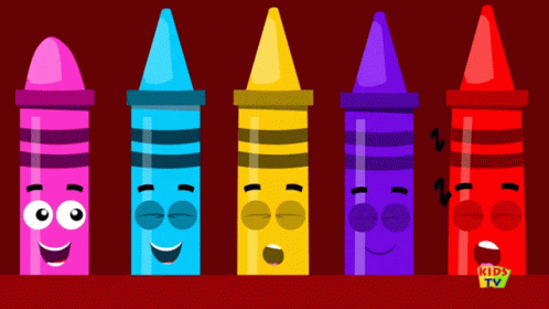 Crayons Pointing GIF - Crayons Pointing Hey GIFs