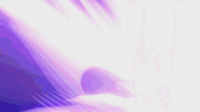 a purple and white light is coming out of a dark room