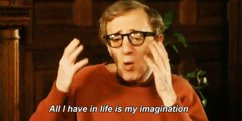 Woody Allen Imagination GIF - Woody Allen Imagination Deconstructing Harry GIFs