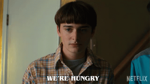 Were Hungry Will Byers GIF - Were Hungry Will Byers Noah Schnapp GIFs