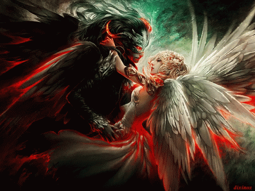 Demon Angel GIF - Demon Angel Love GIFs