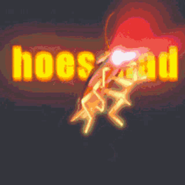 a cartoon drawing of a pink bug with the words hoes mad