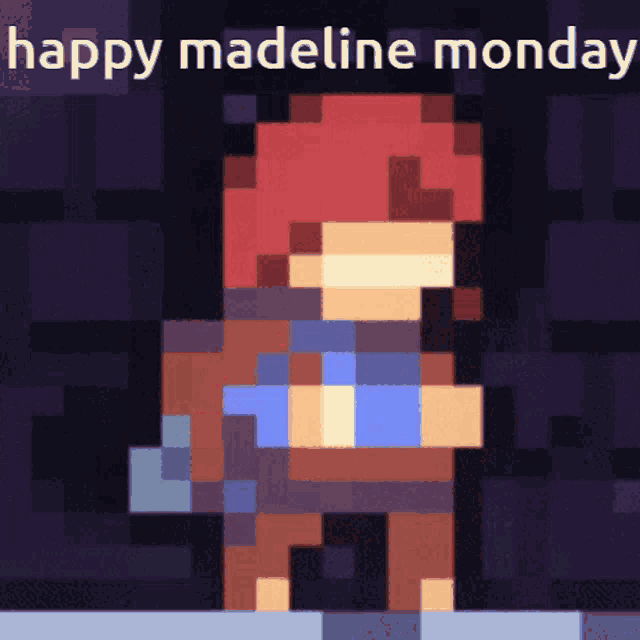 Madeline Madeline Monday GIF - Madeline Madeline Monday Celeste GIFs