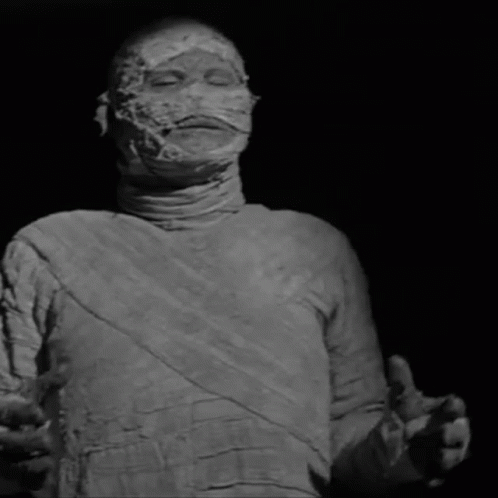 Mummy Walking Klaris GIF - Mummy Walking Klaris Abbott And Costello Meet The Mummy GIFs