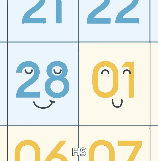 a poster that says happy 28 01 leap day hs