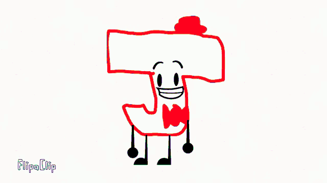 a drawing of a cartoon character with a blue hat and bow tie .