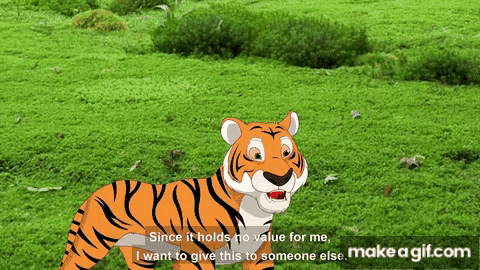 Chiku Tv Bangla Tiger Story For Kids GIF - Chiku Tv Bangla Tiger Story For Kids Moral Story GIFs