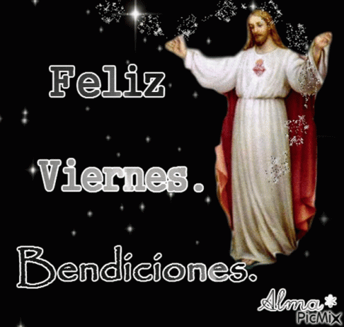 Feliz Viernes Jesus GIF - Feliz Viernes Jesus Happy Friday GIFs