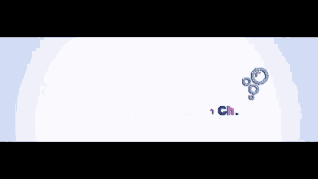 a blue and pink logo that says minato aqua aqua ch.