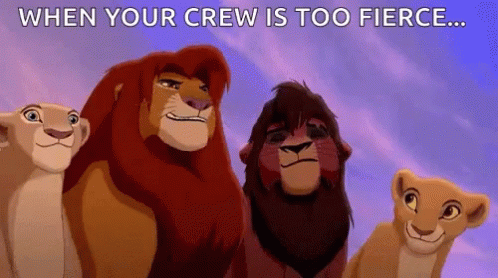 Fierce Crew Lion GIF - Fierce Crew Lion King GIFs