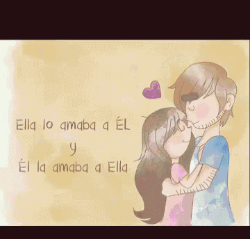 a picture of a woman with the words ella lo amaba a el y el la amaba q ella
