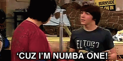 Cuz I'M Number One GIF - Drake Bell Im Number One Number One GIFs