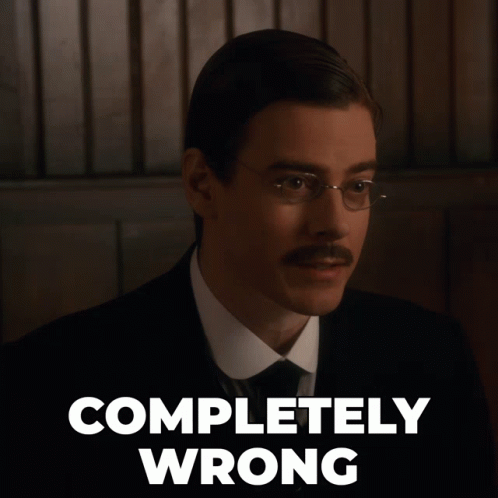 Completely Wrong Carl Jung GIF - Completely Wrong Carl Jung Murdoch Mysteries GIFs