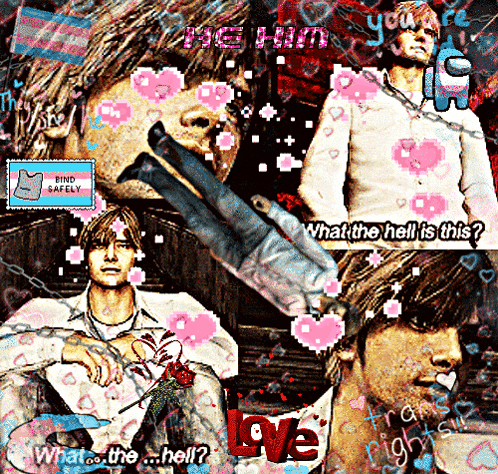 a collage of images with the words " what the hell is this " on the bottom