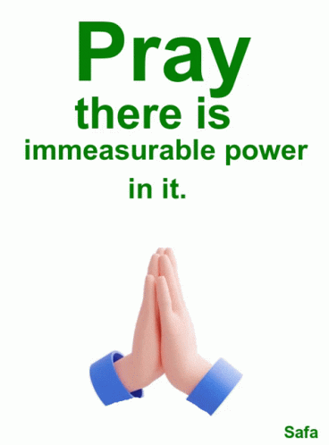 Pray Animated Quote GIF