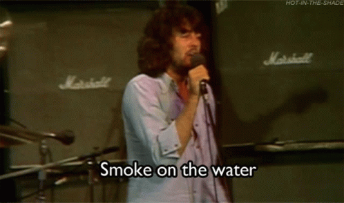 Smoke On The Water Deep Purple GIF