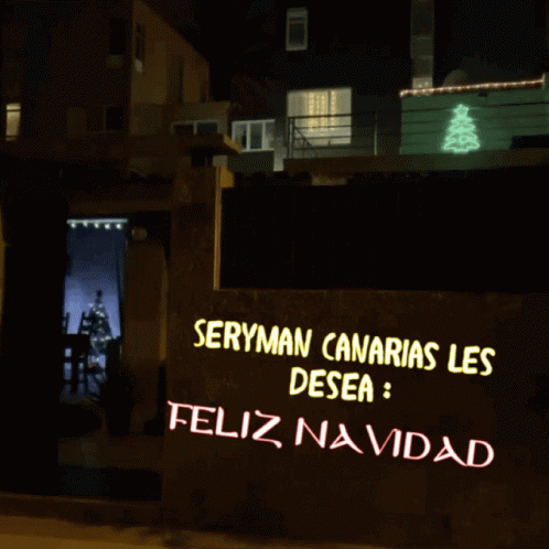 Seryman Canarias Les Desea Feliz Navidad GIF - Seryman Canarias Les Desea Feliz Navidad Merry Christmas GIFs