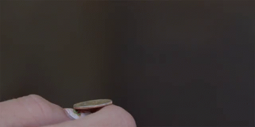 Coin Toss Coin Flip GIF - Coin Toss Coin Flip Thumb GIFs