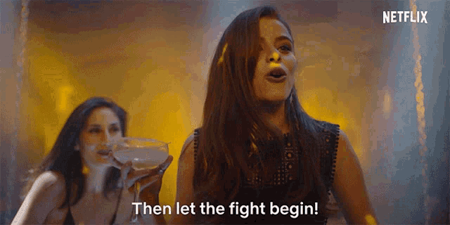 Then Let The Fight Begin Ayça Ayşin Turan GIF - Then Let The Fight Begin Ayça Ayşin Turan The Protector GIFs