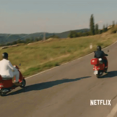 Countryside Vespa GIF - Scooter Master Of None GIFs