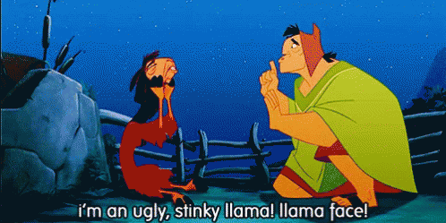 Im Ugly GIF - The Emperors New Groove Pimple Face GIFs