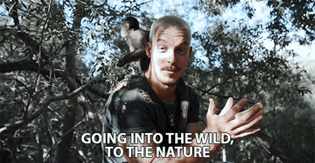 Going Into The Wild To The Nature GIF