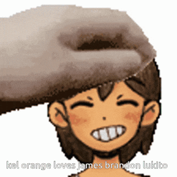 kel orange loves james brandon lukito is written on a picture