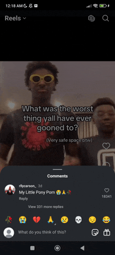 a screenshot of a video that says what was the worst thing yall have ever gone to