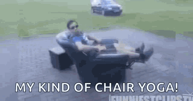 Chair My Kind Of Chair GIF - Chair My Kind Of Chair Yoga GIFs