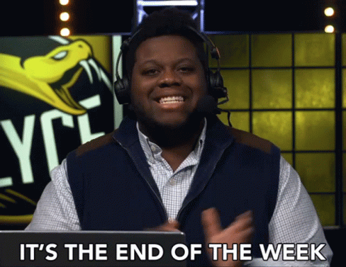 Its The End Of The Week Tgif GIF - Its The End Of The Week Tgif Happy GIFs