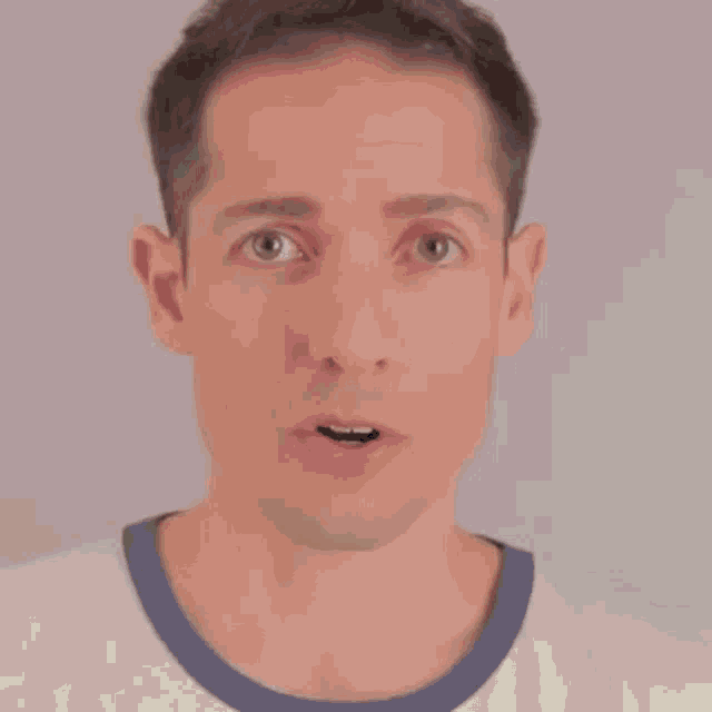 a black and white drawing of a man holding a fan in front of a cloudy sky