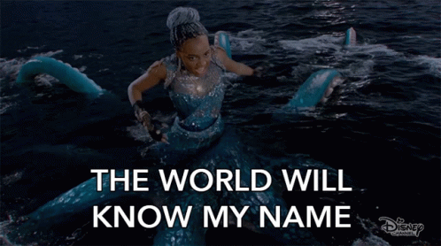 The World Will Know My Name Ulma GIF - The World Will Know My Name Ulma Descendants GIFs