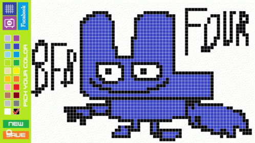 T Pose Four Bfb GIF - T Pose Four Bfb Bfdi - Discover & Share GIFs