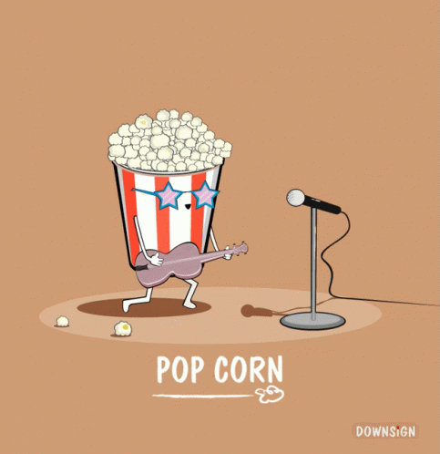 Downsign Pop Corn GIF - Downsign Pop Corn Music GIFs