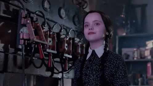 Excited - The Addams Family GIF - Yes Excited Wednesday Addams GIFs