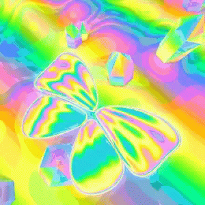 Butterfly Trippy GIF - Butterfly Trippy Colorful GIFs