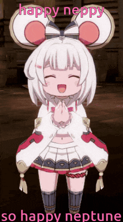 Neptunemofumi Happy GIF