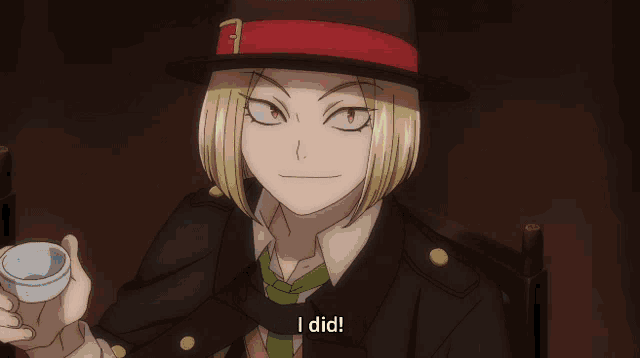 a cartoon character says why did you lie next to a red haired character