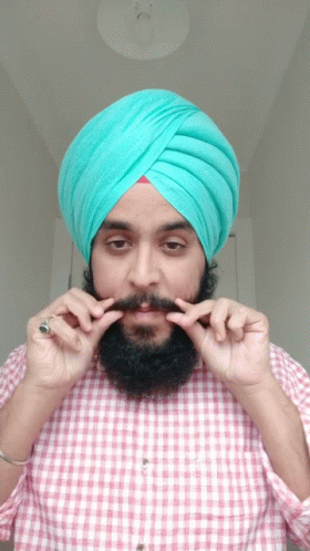 Sikh Beard Moustaches Singh Beard Moustaches GIF - Sikh Beard Moustaches Singh Beard Moustaches Sardar Beard Moustaches GIFs