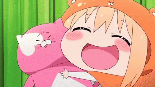 Himouto Umaru Chan Hugs GIF - Himouto Umaru Chan Hugs Happy GIFs