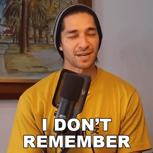 I Dont Remember Wil Dasovich GIF - I Dont Remember Wil Dasovich Wil Dasovich Superhuman GIFs