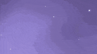 a purple background with a shadow of a person flying through the air .
